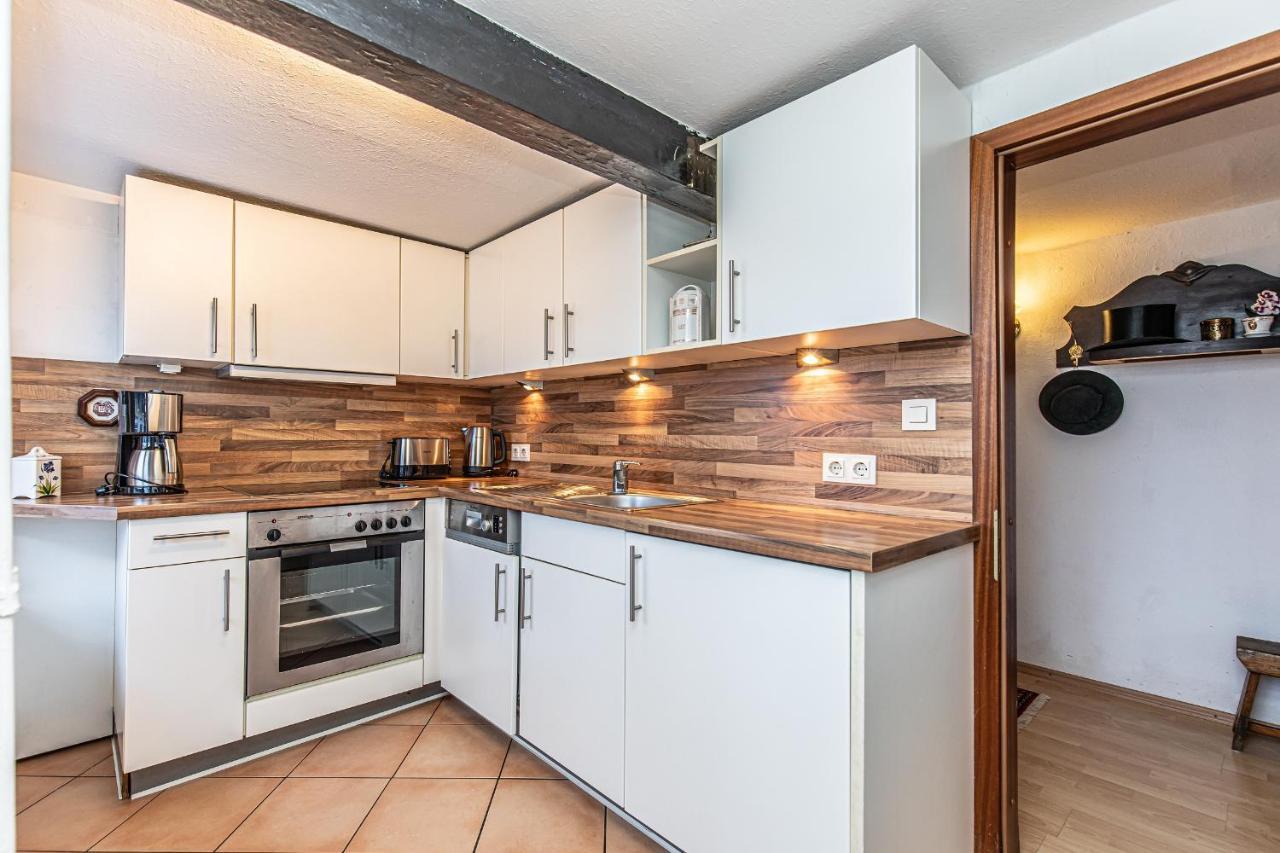 Fewo1846 - Lille Petuhtante II - Elegante Vintage-Wohnung Mit 2 Schlafzimmern Flensburgo Esterno foto